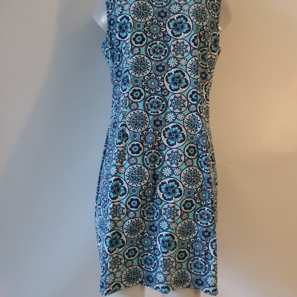 Womens Shag Boutique Blue, Turg Sleeveless Dress 6 - Picture 9 of 10